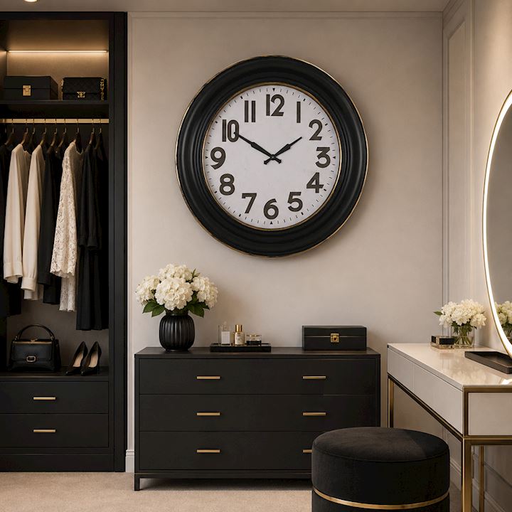 WALL CLOCK 80x80cm